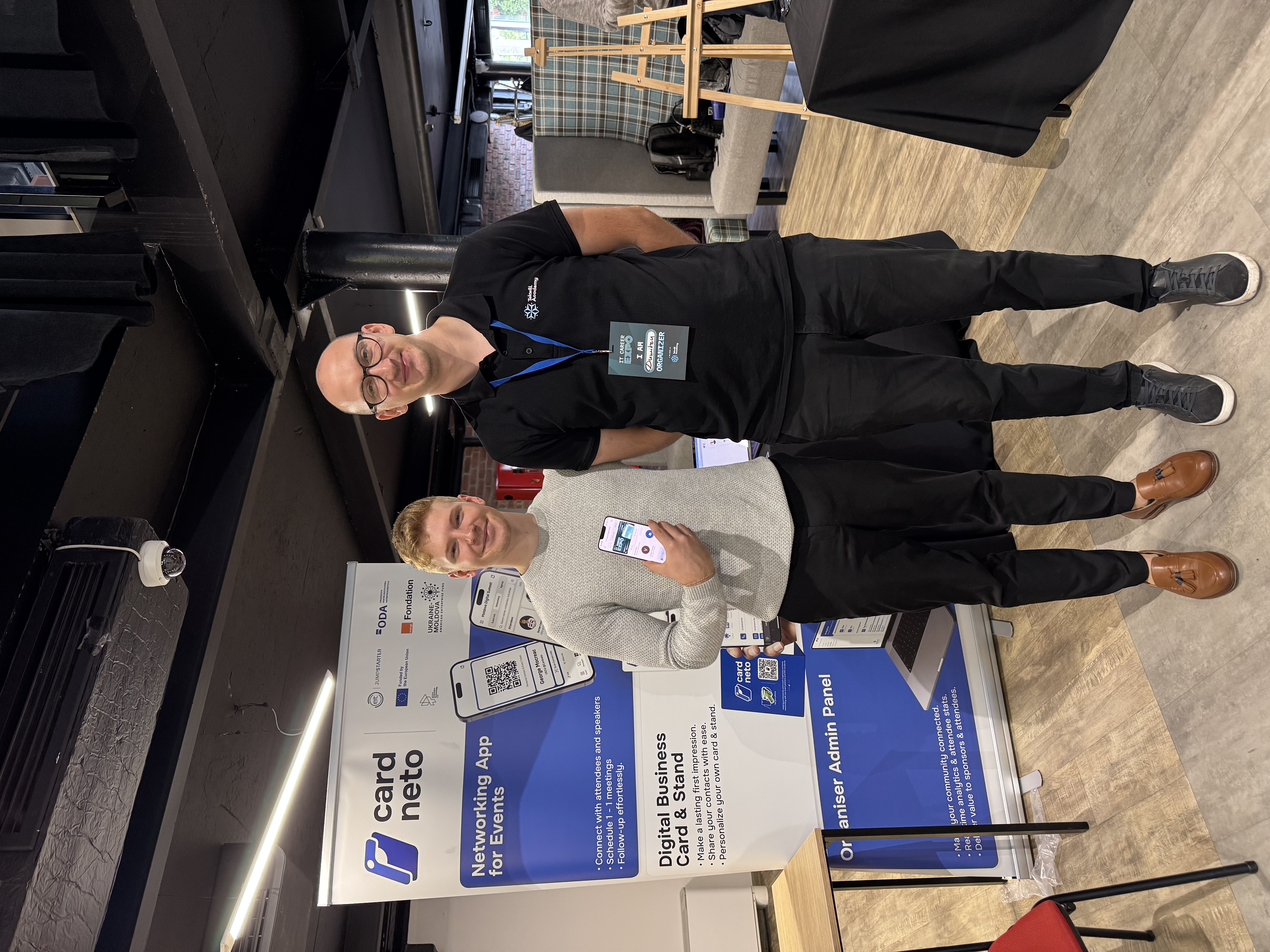 Successful connections made during the expo